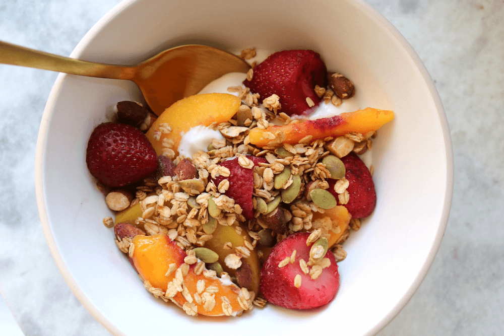 Air Fryer Granola (Vegan, Gluten-Free, Refined Sugar Free)